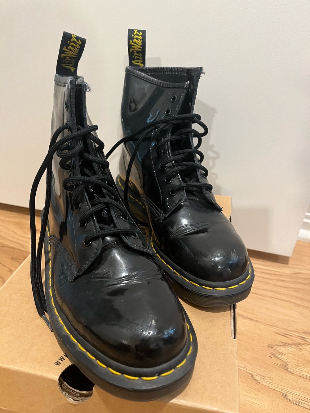 Dr. Martens Black Leather Oxford Shoes